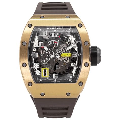 Richard Mille RM 030 Rose Gold Titanium – Wrist .